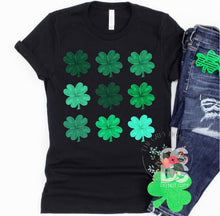 Load image into Gallery viewer, St. Patty's Day Water Color Clovers