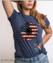 Load image into Gallery viewer, Flag Sunflower