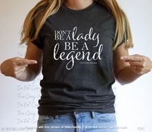 Load image into Gallery viewer, Don't Be A Lady- Be A Legend , Stevie Nicks
