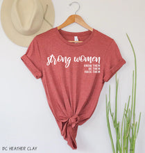 Load image into Gallery viewer, Strong Women - Know Them-Be Them - Raise Them - Black Ink