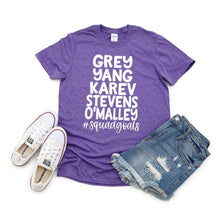 Load image into Gallery viewer, Grey Yang Karev Stevens O'Malley Squad Goals