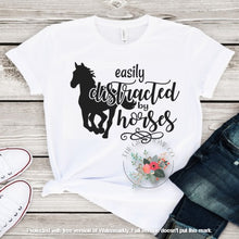 Load image into Gallery viewer, Easily Distracted By Horses