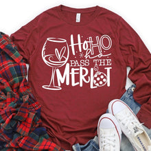 Load image into Gallery viewer, Ho Ho Ho , Pass The Merlot
