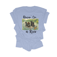 Load image into Gallery viewer, Rowin&#39; On A River  T Shirt - Gildan Soft Style Short Sleeve
