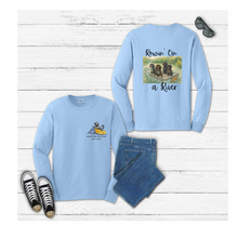 Load image into Gallery viewer, Rowin&#39; On A River Long Sleeve T Shirt - Bella Canvas
