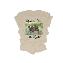 Load image into Gallery viewer, Rowin&#39; On A River  T Shirt - Gildan Soft Style Short Sleeve

