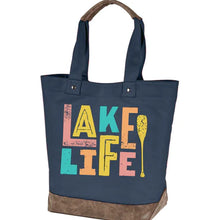 Load image into Gallery viewer, Lake Life - Canvas Tote
