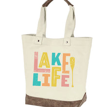 Load image into Gallery viewer, Lake Life - Canvas Tote

