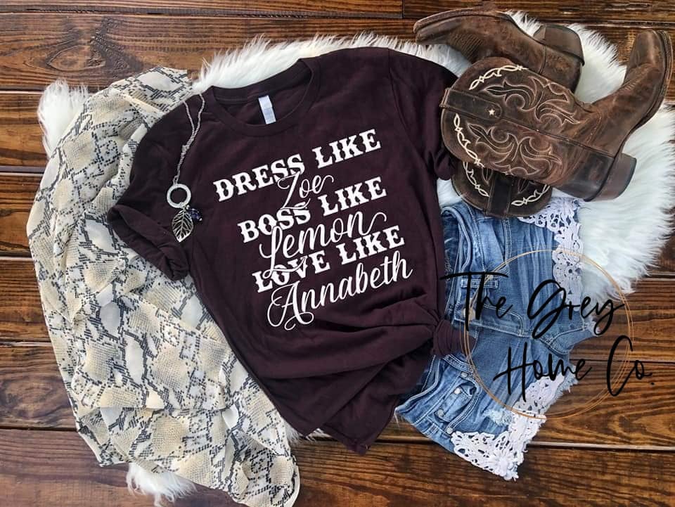 Dress Like Zoe Boss Like Lemon Love Like Annabeth